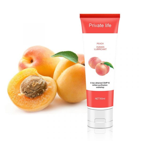 30/60ml Sex Lubricant Peach/Strawberry/Banana/Grape Sex Oil Vaginal/Anal/Penis Gel Adults oral products Fruit flavor Cream